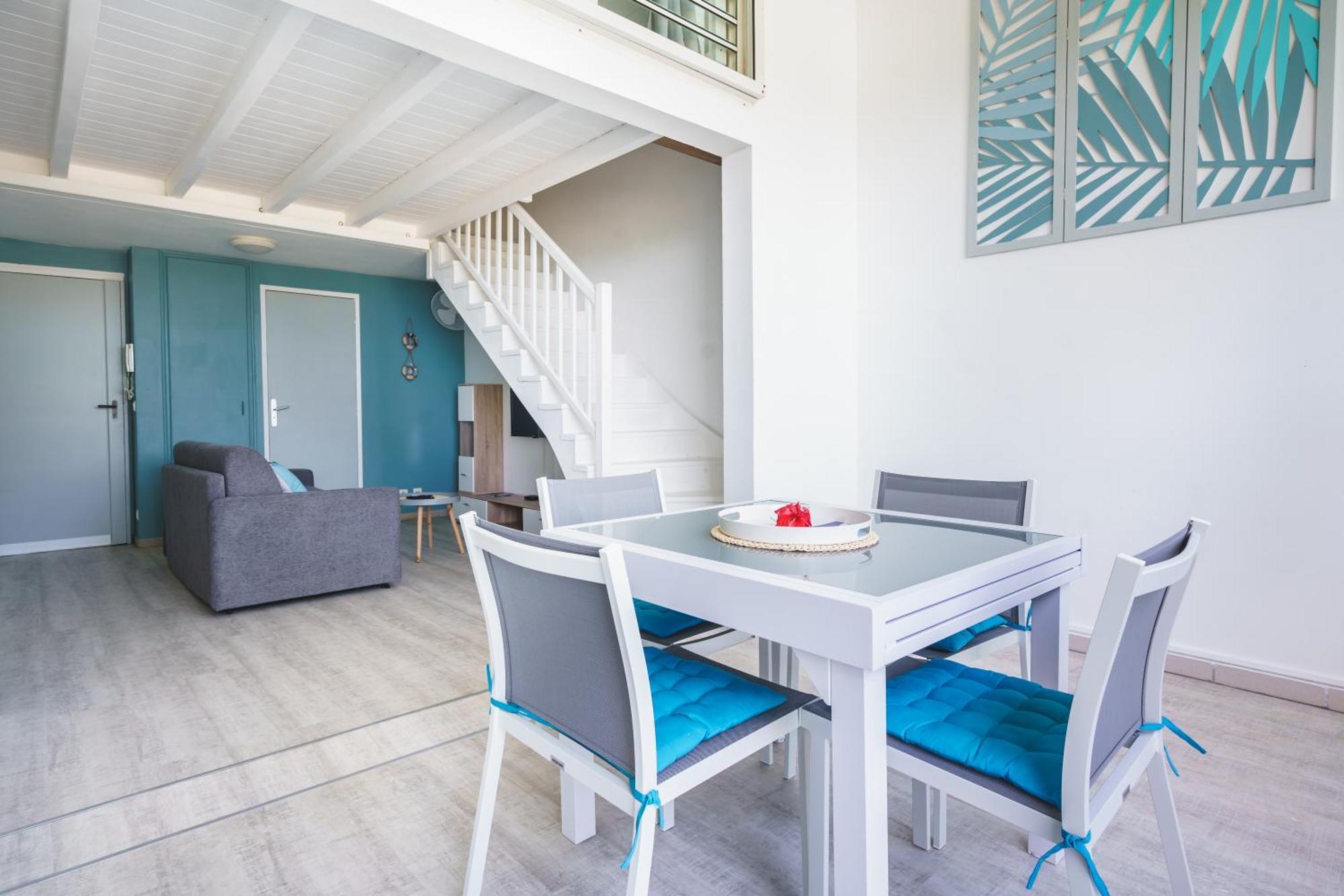 Le Touloublue - Tres Bel Appartement Face A La Mer 상트 안느 외부 사진